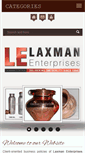 Mobile Screenshot of laxmanenterprises.net