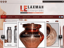 Tablet Screenshot of laxmanenterprises.net